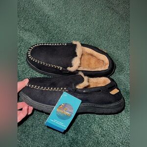 BRAND NEW‼️RockDove Men's Aiden Faux Wool Microsuede Clog Slipper (SIZE 11)